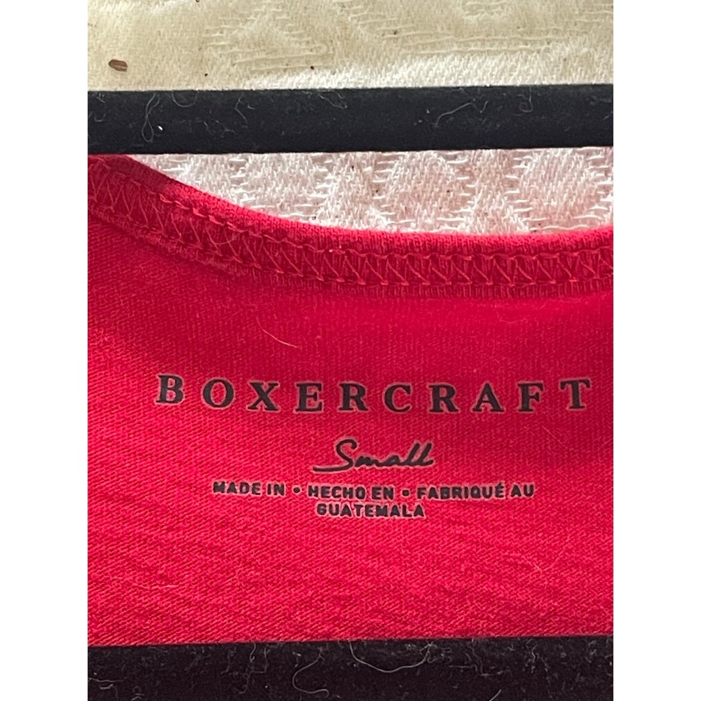 BoxerCraft Georgia Bulldogs Tank Sleepshirt Dress Red Small Racerback Athletic - Picture 5 of 9